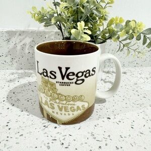 Starbucks Las Vegas Mug - Cream and Brown